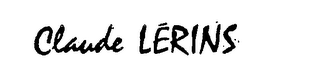 CLAUDE LERINS trademark