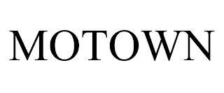 MOTOWN trademark