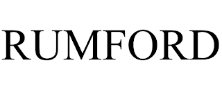 RUMFORD trademark