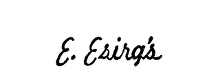 E. ESIRG'S