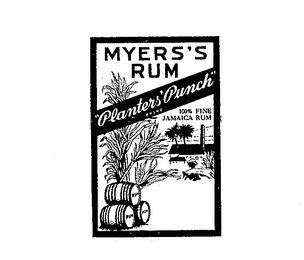 MYERS'S RUM &quot;PLANTER'S PUNCH&quot; trademark