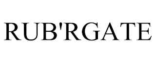 RUB'RGATE trademark