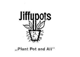 JIFFYPOTS "PLANT POT AND ALL"