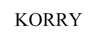 KORRY trademark