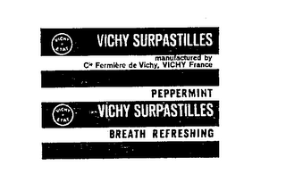 VICHY SURPASTILLES PEPPERMINT BREATH REFRESHING