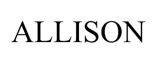 ALLISON trademark