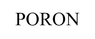 PORON trademark