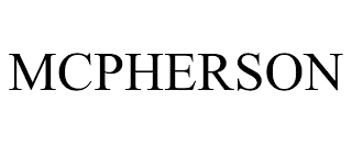 MCPHERSON trademark