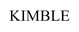 KIMBLE trademark