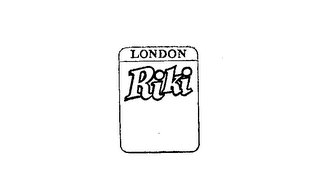 LONDON RIKI trademark