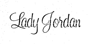 LADY JORDAN trademark
