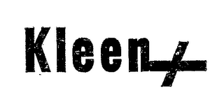 KLEEN + trademark