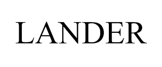 LANDER trademark
