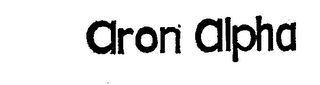ARON ALPHA trademark