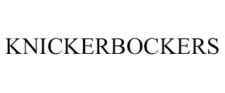 KNICKERBOCKERS trademark