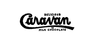 DELICIOUS CARAVAN IN MILK CHOCOLATE 