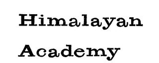 HIMALAYAN ACADEMY