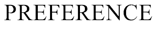 PREFERENCE trademark