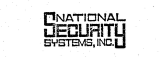 NATIONAL SECURITY SYSTEMS, INC.