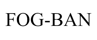 FOG-BAN trademark