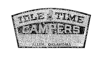 IDLE TIME CAMPERS ALLEN CAMPER MFG. CO. ALLEN, OKLAHOMA