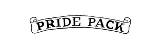 PRIDE PACK trademark