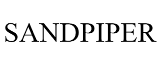 SANDPIPER trademark