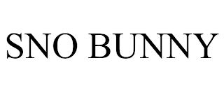 SNO BUNNY trademark