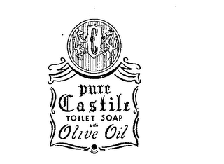 C PURE CASTILE TOILET SOAP WITH OLIVE OIL