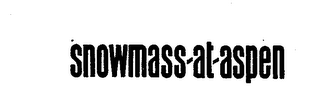 SNOWMASS-AT-ASPEN trademark