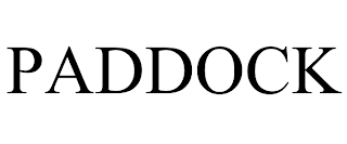 PADDOCK trademark