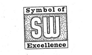 SW SYMBOL OF EXCELLENCE trademark