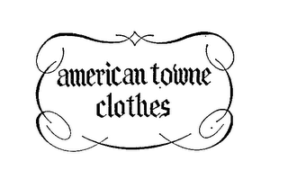 AMERICAN TOWNE CLOTHES