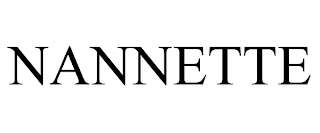 NANNETTE trademark