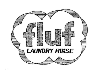 FLUF LAUNDRY RINSE trademark