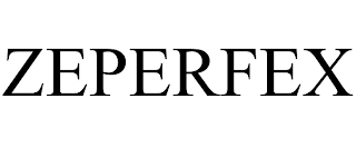ZEPERFEX trademark