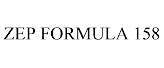 ZEP FORMULA 158 trademark