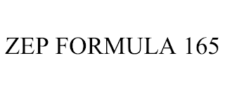 ZEP FORMULA 165 trademark