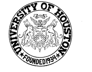 UNIVERSITY OF HOUSTON FOUNDED 1934 