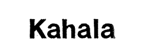 KAHALA trademark