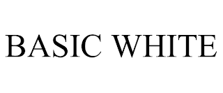 BASIC WHITE trademark