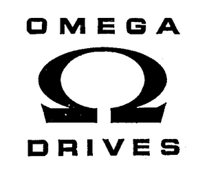 OMEGA DRIVES trademark