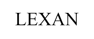 LEXAN trademark