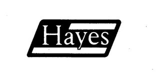 HAYES trademark