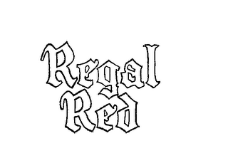 REGAL RED trademark