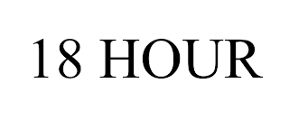 18 HOUR trademark