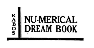 RABOS NU-MERICAL DREAM BOOK