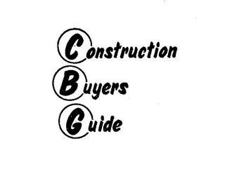 CONSTRUCTION BUYERS GUIDE  C  B G 