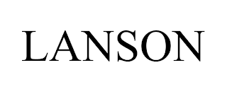 LANSON trademark