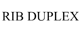 RIB DUPLEX trademark